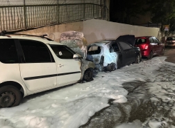 حريق يلتهم سيارتين في حيفا ليلًا.. طواقم الإطفاء تمنع كارثة أكبر