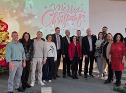 نور مشترك للطب والأمل: لقاء احتفالي يجمع طواقم مستشفى كرمل والمستشفى الإنجليزي في الناصرة