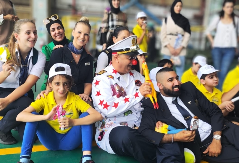 جمعية سلامتك ترافق طلاب مدرسة المحبة الى مقر شركة الطيران El Al