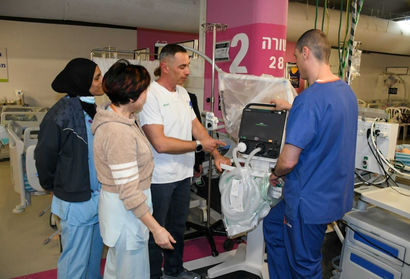 تصوير قسم الناطق بلسان مستشفى الكرمل