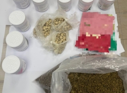 حملة للشرطة في حيفا تسفر عن ضبط مخدرات واعتقال مشتبه به