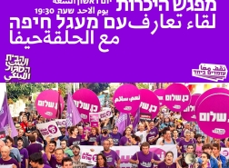 حراك نقف معًا في حيفا يعلن عن ورشة عمل للانتقال إلى العمل على أرض الواقع