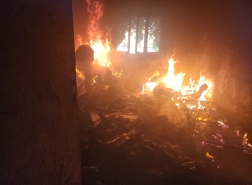 اندلاع حريق في مبنى مهجور بمدينة حيفا