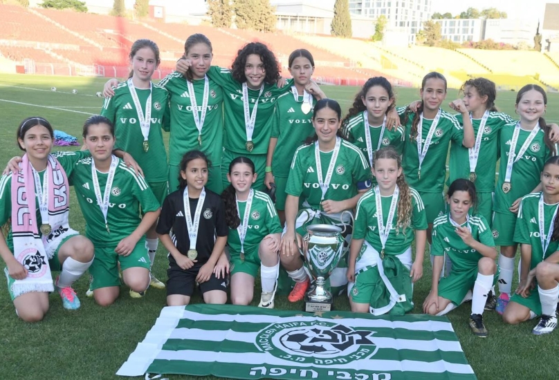 لين جاد سليمان تقود فتيات مكابي حيفا للفوز بكأس الدولة بسداسية تاريخية