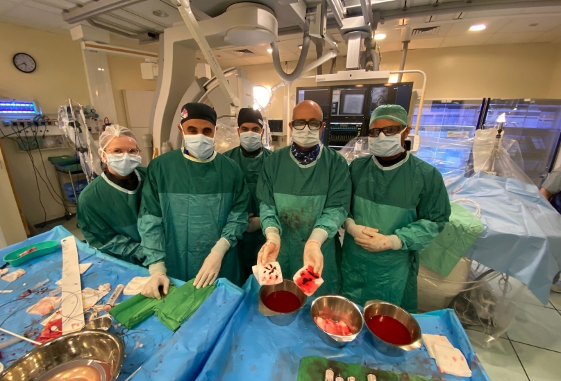 تصوير الناطق بلسان مستشفى الكرمل